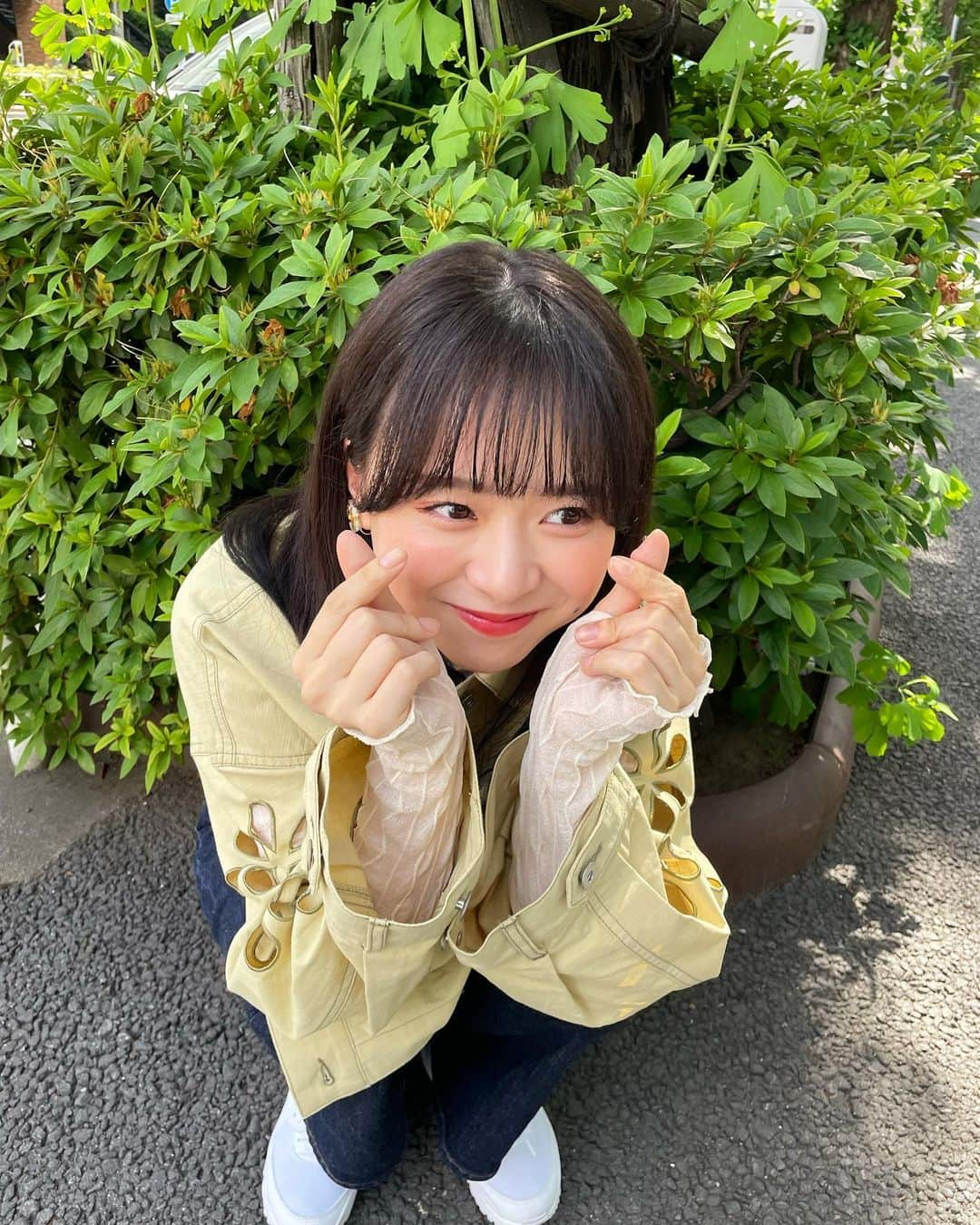 倉野尾成美さんのインスタグラム写真 - (倉野尾成美Instagram)「今日のコーデは袖が可愛い🌼💓😙」5月27日 21時20分 - noochan_1108