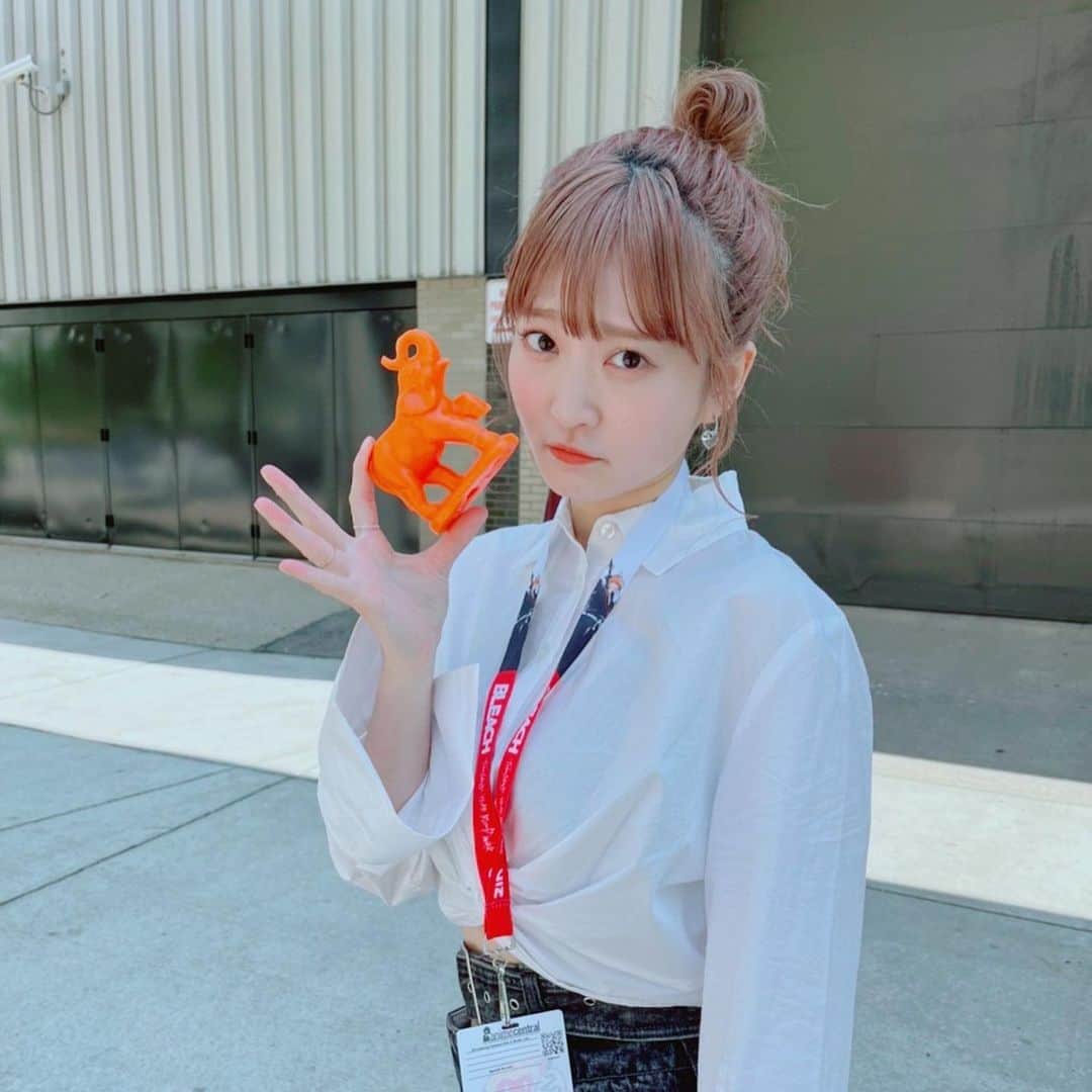 久保ユリカのインスタグラム：「🍕CHICAGO🍕 ざっくりと思い出のお写真を。  ▷ #シカコ #shikaco #小鹿 #시카코  #久保ユリカ #kuboyurika #久保百合花 #쿠보유리카 #奈良 #NARA #나라 #鹿 #deer #사슴 #chicago #anime #game」