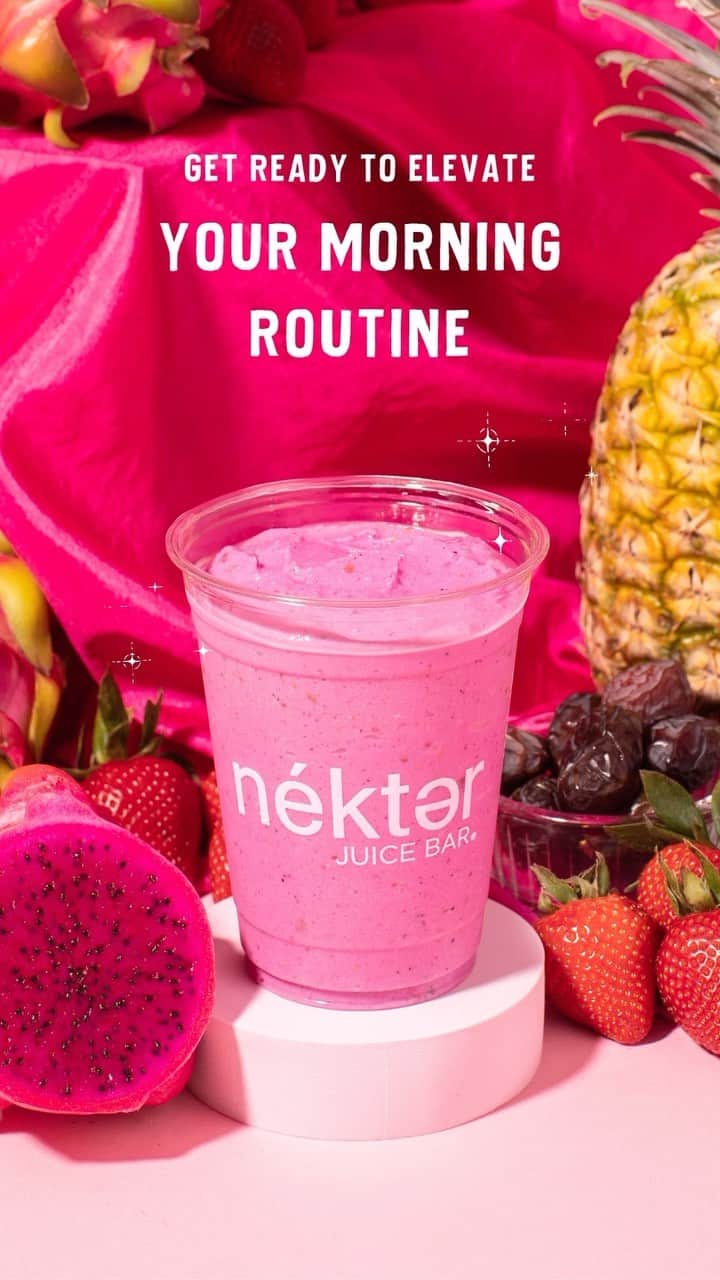 Too Facedのインスタグラム：「last chance to grab the Nekter X Too Faced Smoothie! 😍🥤 Stop by this weekend for the perfect anti-oxidant packed smoothie for your morning routine! 💖 Available through May 31st at @nekterjuicebar! 🍍 #nekterXtoofaced #tfcrueltyfree #toofaced」