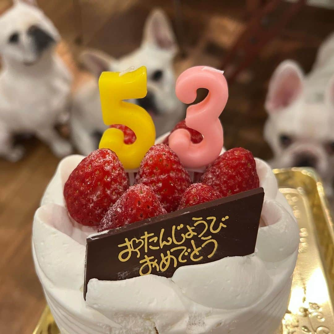 つの丸さんのインスタグラム写真 - (つの丸Instagram)「53 正月くらいに「今年で53か」とか思うので誕生日迎えても「あれ？まだ52だったのか」という感じです。毎年そんな感じ。 ありがとうございます。」5月28日 0時47分 - ge_ha_mob