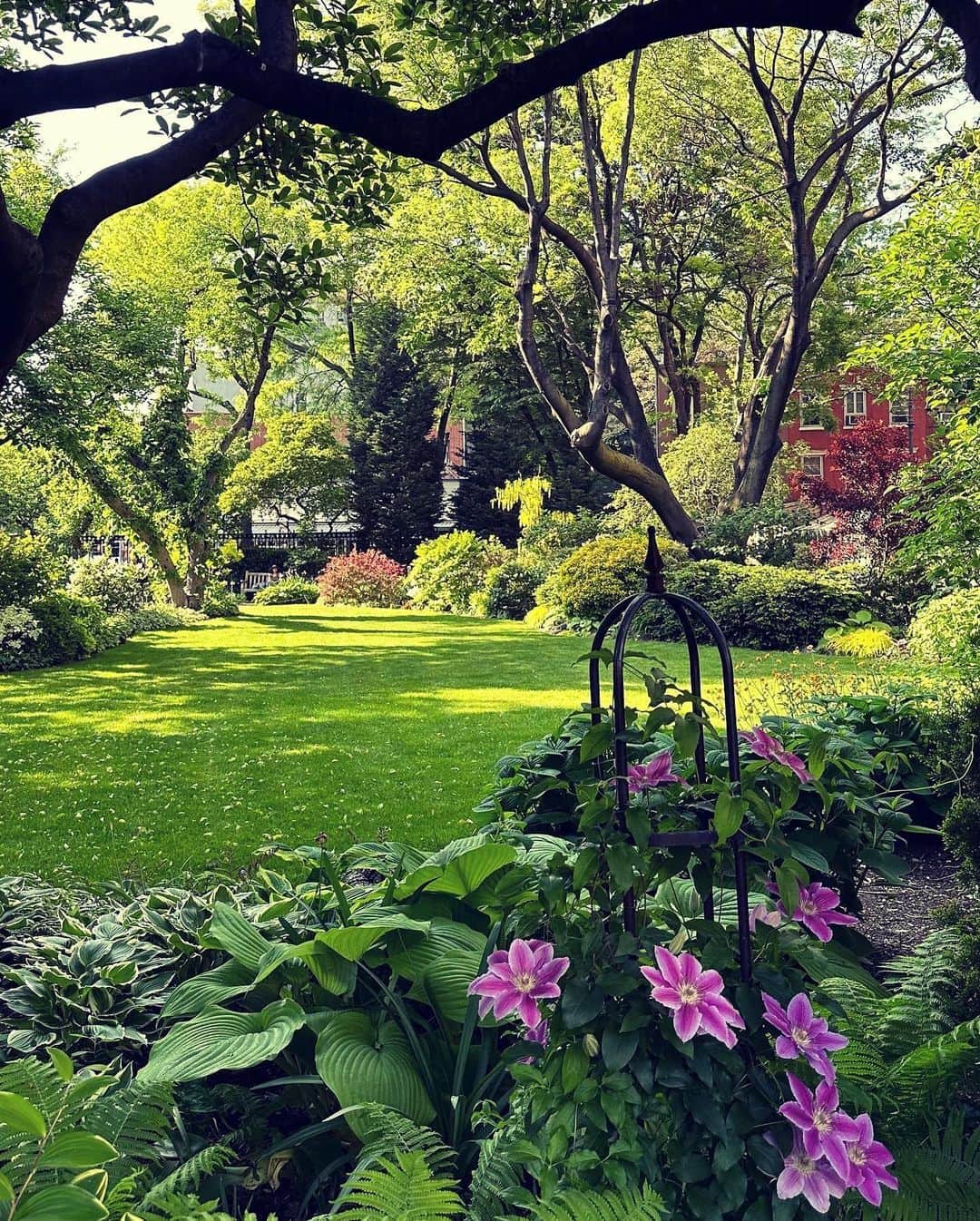 村田沙耶香さんのインスタグラム写真 - (村田沙耶香Instagram)「I love and miss this garden.  この美しい庭が大好きで、恋しいです。」5月28日 0時53分 - sayaka_murata_
