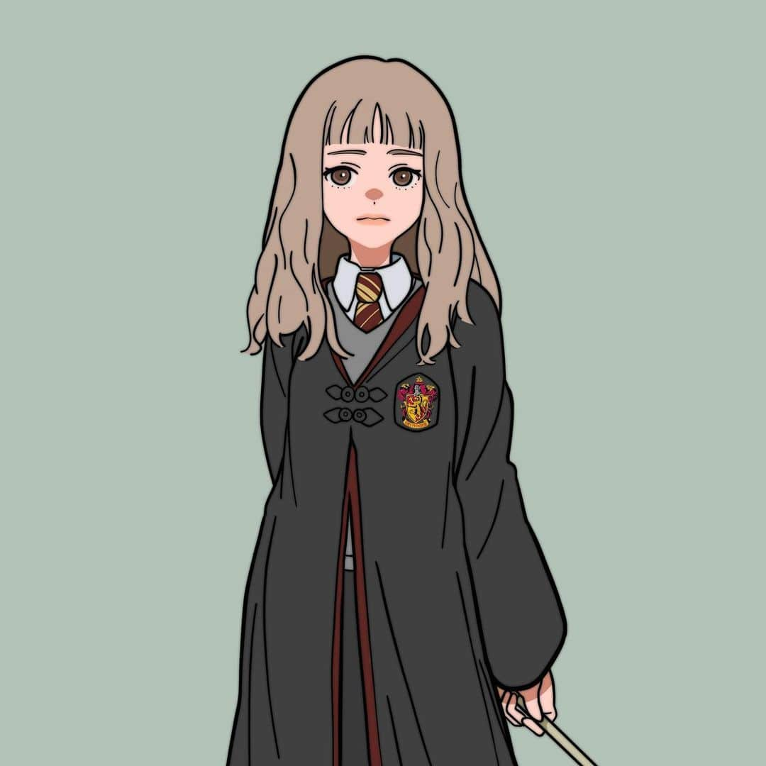 夏目雛子さんのインスタグラム写真 - (夏目雛子Instagram)「Simple illustration  Hermione Granger / Harry Potter @emmawatson  #conceptart #conceptartist #characterart #artstyle #digitalpainting #digitalartist #digitalillustration #digitaldrawing #anime #manga #girldrawing #イラスト #イラストグラム #harrypotter #harrypotterfanart #hermione #hermionegranger #granger」5月28日 1時22分 - hinako_natsume