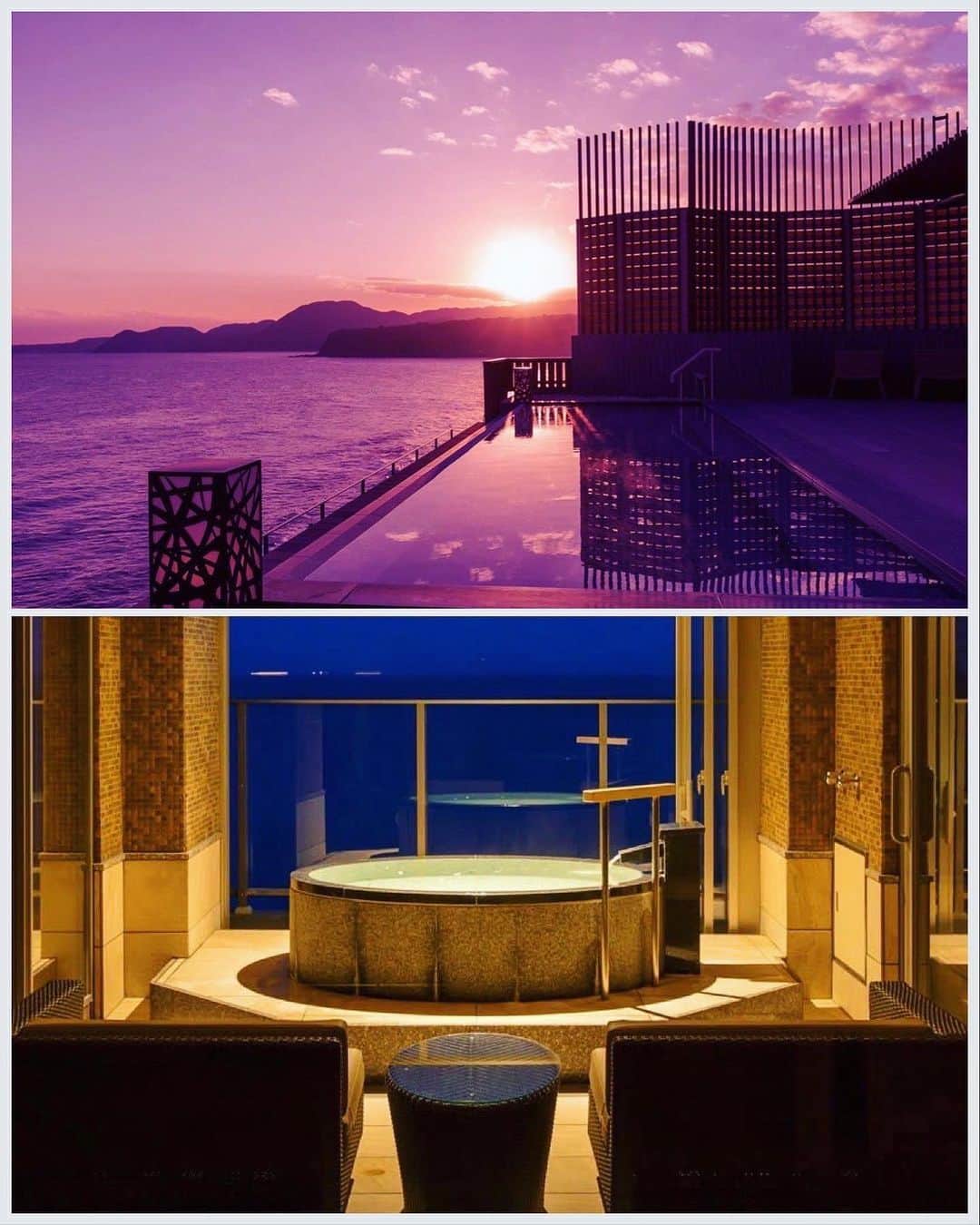 JAPAN TRIP 大人旅〜厳選の宿〜さんのインスタグラム写真 - (JAPAN TRIP 大人旅〜厳選の宿〜Instagram)「．@inatorisou  心躍るオーシャンビュー、伊豆稲取の極上温泉宿。  全室が船旅をしているようなオーシャンビュー。  チェックアウト12時なので 朝食後もゆっくり二度寝もできます。  イチオシは海に浮かぶような絶景露天風呂。 海、空、星、月を独り占めできる貸切露天風呂もあります。  伊豆稲取名物の金目鯛の姿煮や伊勢海老、 鮑など海の幸満載の料理も魅力です。  ＝DATA＝＝＝＝＝＝＝＝＝＝＝＝＝＝＝＝＝ 📍いなとり荘 @inatorisou  ■ 静岡県賀茂郡東伊豆町稲取1531 ■ 57室 ■ IN 15:00～／OUT 12:00  ■ 2名：42,900円～（夕朝食付） ※目安料金です。料金は施設に確認ください。 ＝＝＝＝＝＝＝＝＝＝＝＝＝＝＝＝＝＝＝＝＝  🔸温泉 🔸源泉掛け流し 🔸露天風呂付き客室 🔸展望大浴場 🔸絶景露天風呂 🔸貸切露天風呂 🔸サウナ 🔸子供可 🔸ペット不可 🔸屋外プール（夏季のみ）  ︎✈︎−−−−−−−−−−−−−−−−−−−−−−−−−−−−−✈︎ 　気になった方は保存しておくと便利です👍  　泊まったことがあれば、体験談＆感想等、 　コメント欄に書いて頂けると嬉しいです🙇‍♂️ ✈︎−−−−−−−−−−−−−−−−−−−−−−−−−−−−−✈︎  #伊豆ホテル #伊豆旅行 #温泉旅行 #絶景露天風呂 #露天風呂付き客室」5月28日 9時00分 - otonatabi_jpn