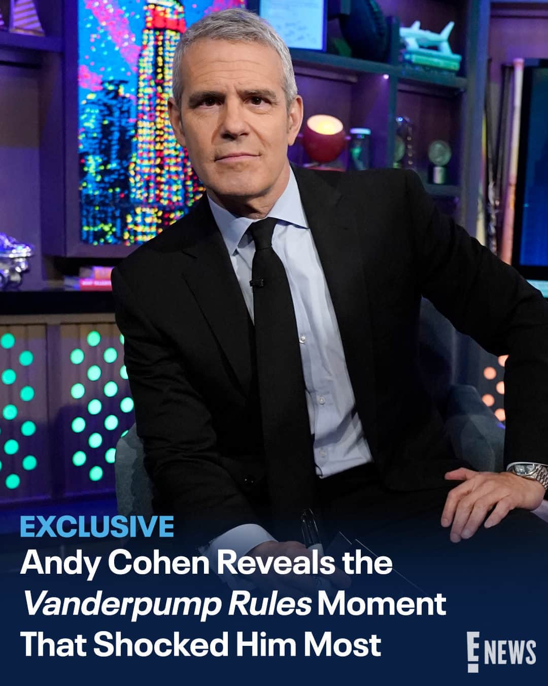 E! Onlineさんのインスタグラム写真 - (E! OnlineInstagram)「Of all the surprising #Scandoval moments this season, Andy Cohen shares which one shocked him the most. Plus, he's SUR-ving up a hot take on the future of #PumpRules at the link in bio. (📷: Getty)」5月28日 7時00分 - enews