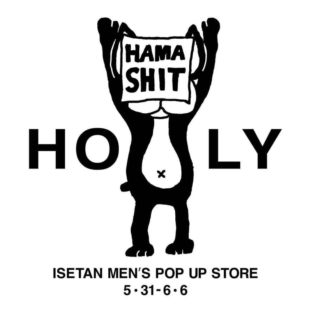 浜崎朱加のインスタグラム：「今年も新宿伊勢丹でHOLY SHITがPOP UPをやります！  @holyshit_kamiuma.cafe  ・以前ニシクボサユリさんが描いてくれたHAMA SHITの2023バージョンが販売されます！ ・6/4（日）には私のミートアンドグリートもあるのでよろしくお願いします😊  HOLY SHIT POP UP STORE “HOLY HAMA SHIT” 2023年5月31日（水）-6月6日（火） 伊勢丹新宿店メンズ館6階 メンズコンテンポラリー  #ISETAN #ISETANMENS #ISETANSHINJUKU #伊勢丹 #伊勢丹メンズ #伊勢丹新宿店 #HOLYSHIT #ホーリーシット #三軒茶屋 #ニシクボサユリ #SAYURINISHIKUBO #浜崎朱加」