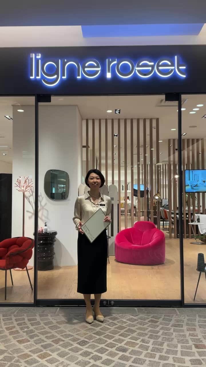 ligne roset shopのグルメインスタ