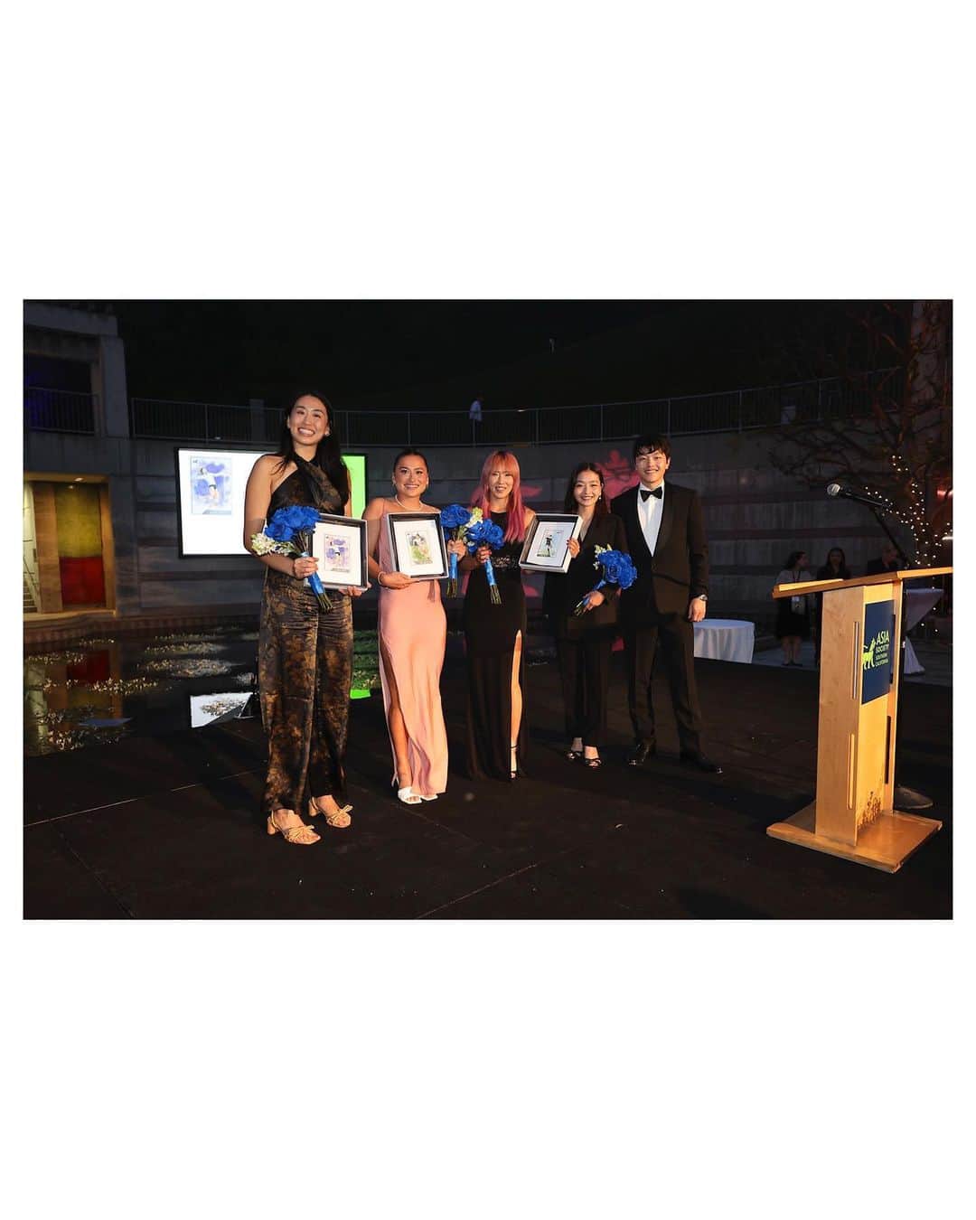 マイア・シブタニさんのインスタグラム写真 - (マイア・シブタニInstagram)「We were honored to be asked to introduce a Sports Tribute at the Asia Society Southern California 2023 Gala highlighting Jun Endo, Ali Riley, and Alyssa Thompson of Angel City FC, Rui Hachimura of the Los Angeles Lakers, Shohei Ohtani of the Los Angeles Angels, former Los Angeles Rams' and current Buffalo Bills' safety Taylor Rapp, former Volleyball Olympian Lang Ping, and LPGA Golfer Michelle Wie West.   Thank you to @asiasocietyla for inviting us to celebrate this year’s honorees.」5月28日 10時56分 - maiashibutani