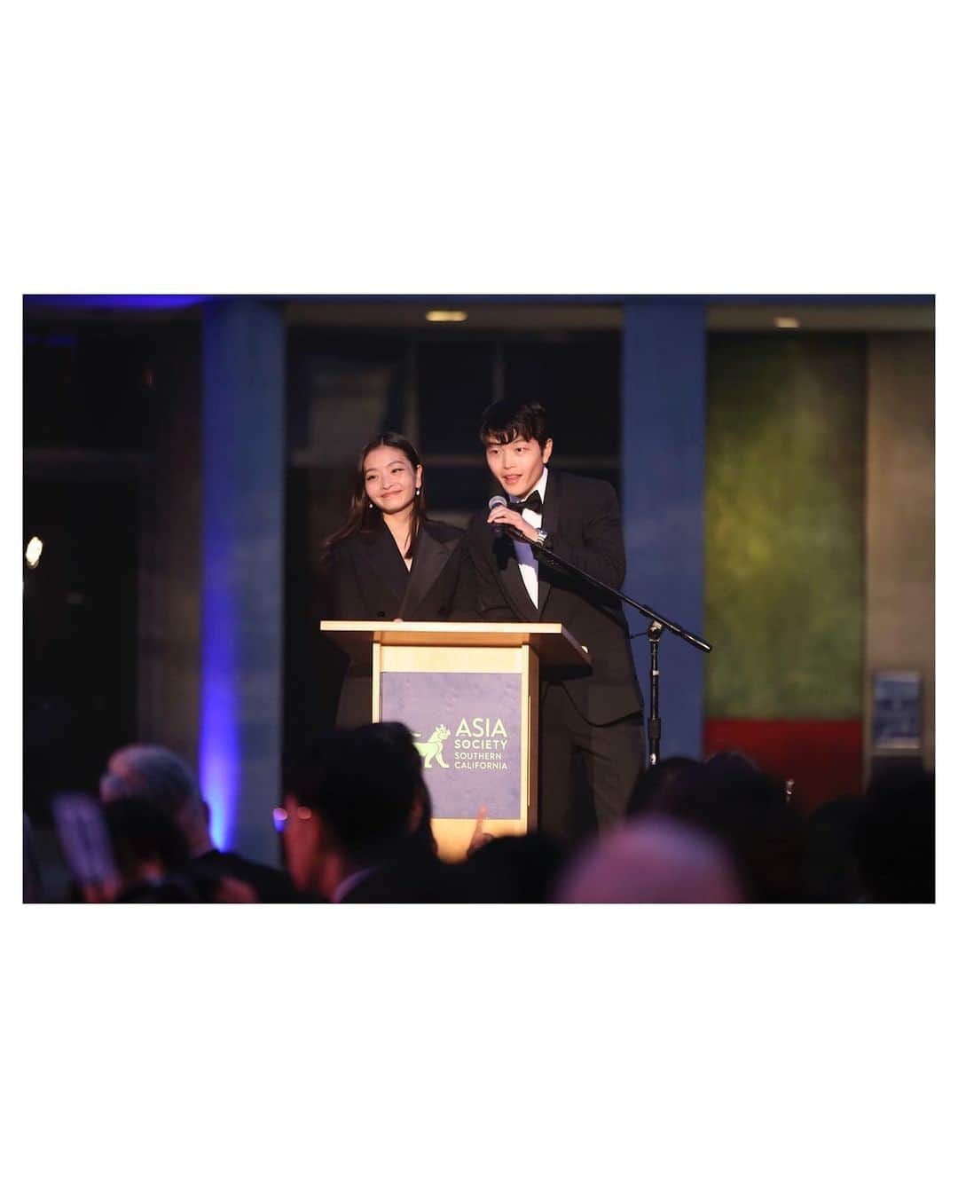 マイア・シブタニさんのインスタグラム写真 - (マイア・シブタニInstagram)「We were honored to be asked to introduce a Sports Tribute at the Asia Society Southern California 2023 Gala highlighting Jun Endo, Ali Riley, and Alyssa Thompson of Angel City FC, Rui Hachimura of the Los Angeles Lakers, Shohei Ohtani of the Los Angeles Angels, former Los Angeles Rams' and current Buffalo Bills' safety Taylor Rapp, former Volleyball Olympian Lang Ping, and LPGA Golfer Michelle Wie West.   Thank you to @asiasocietyla for inviting us to celebrate this year’s honorees.」5月28日 10時56分 - maiashibutani
