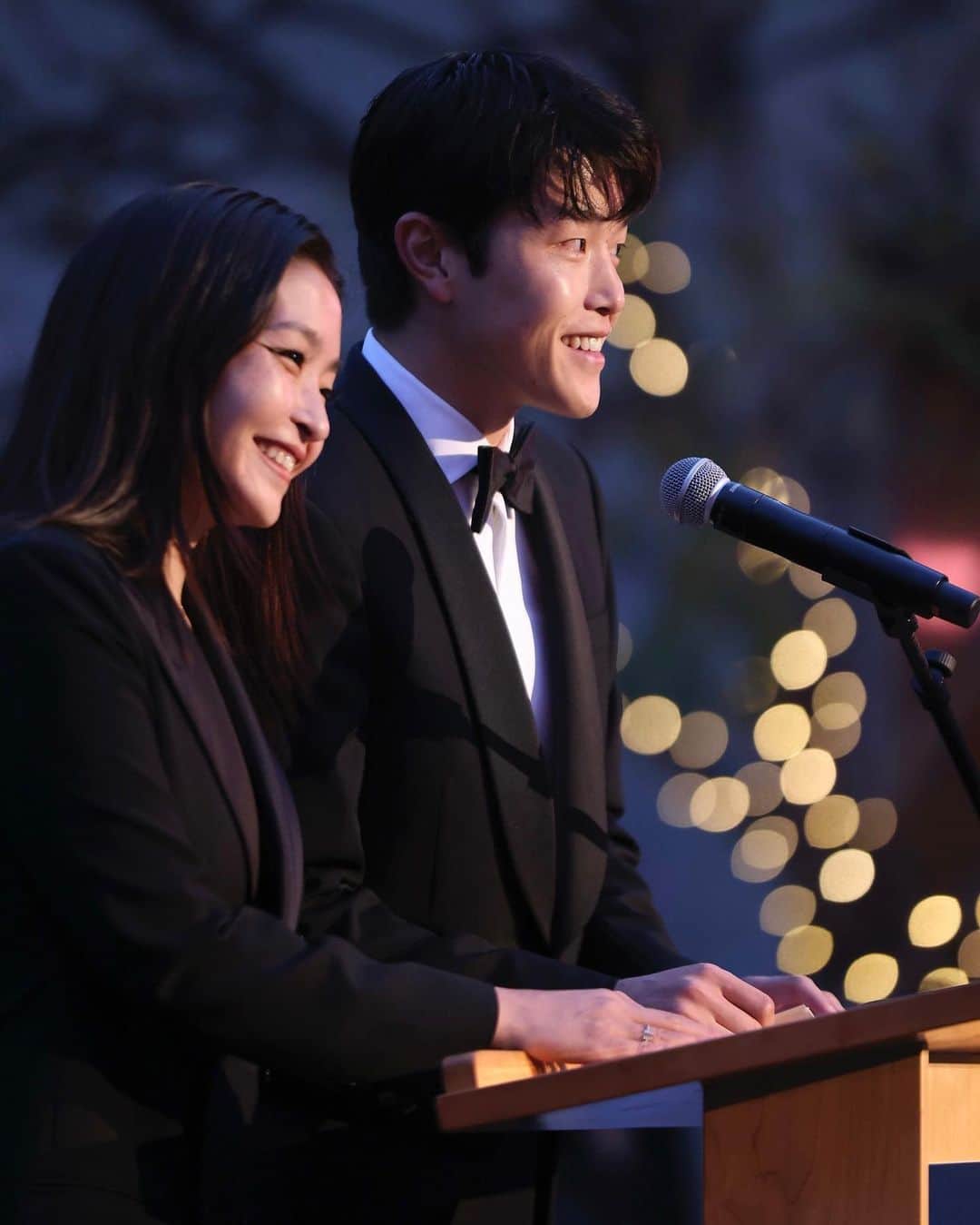 マイア・シブタニのインスタグラム：「We were honored to be asked to introduce a Sports Tribute at the Asia Society Southern California 2023 Gala highlighting Jun Endo, Ali Riley, and Alyssa Thompson of Angel City FC, Rui Hachimura of the Los Angeles Lakers, Shohei Ohtani of the Los Angeles Angels, former Los Angeles Rams' and current Buffalo Bills' safety Taylor Rapp, former Volleyball Olympian Lang Ping, and LPGA Golfer Michelle Wie West.   Thank you to @asiasocietyla for inviting us to celebrate this year’s honorees.」