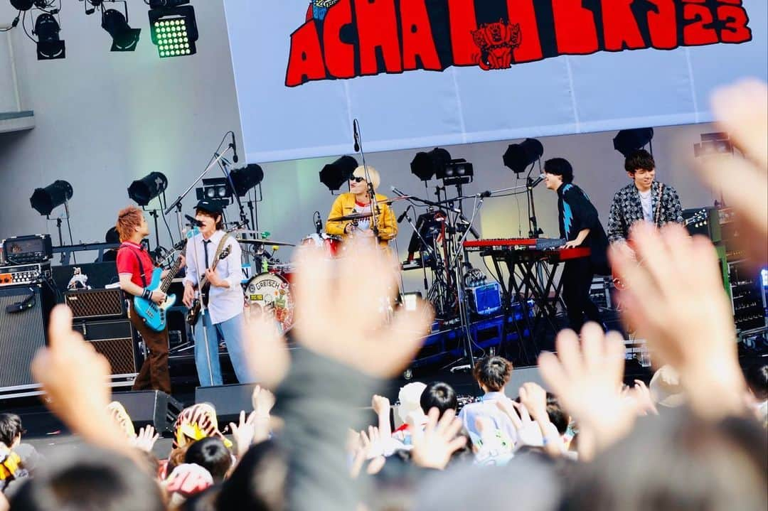 長谷川プリティ敬祐のインスタグラム：「Hump Back pre "ACHATTERS 2023" 1日目 大阪城音楽堂  愛！」