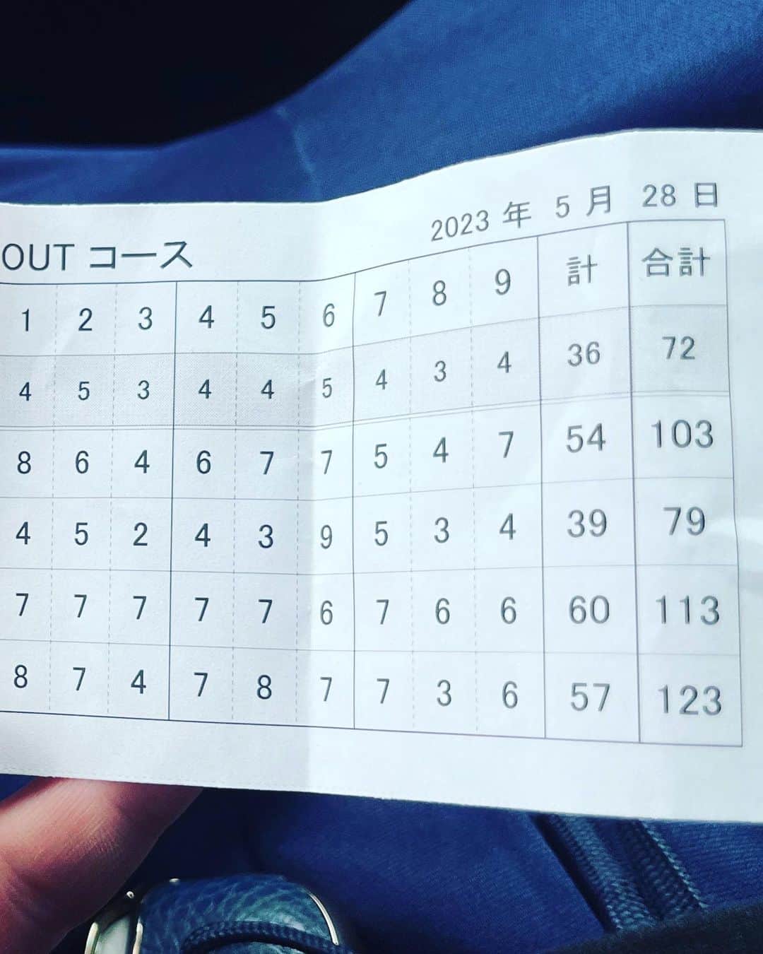 リリーさんのインスタグラム写真 - (リリーInstagram)「がっつりゴルフ初ホールは大阪のイケおじ達に連れてってもらいました！  人生初Parを出しました！ 嬉しすぎた！！  2枚目の写真の1番下が俺のスコア！123！ひふみ！！ 下手すぎる！修行するのみ！！  またゴルフ事情報告いたします！」5月28日 18時02分 - mtrzlily