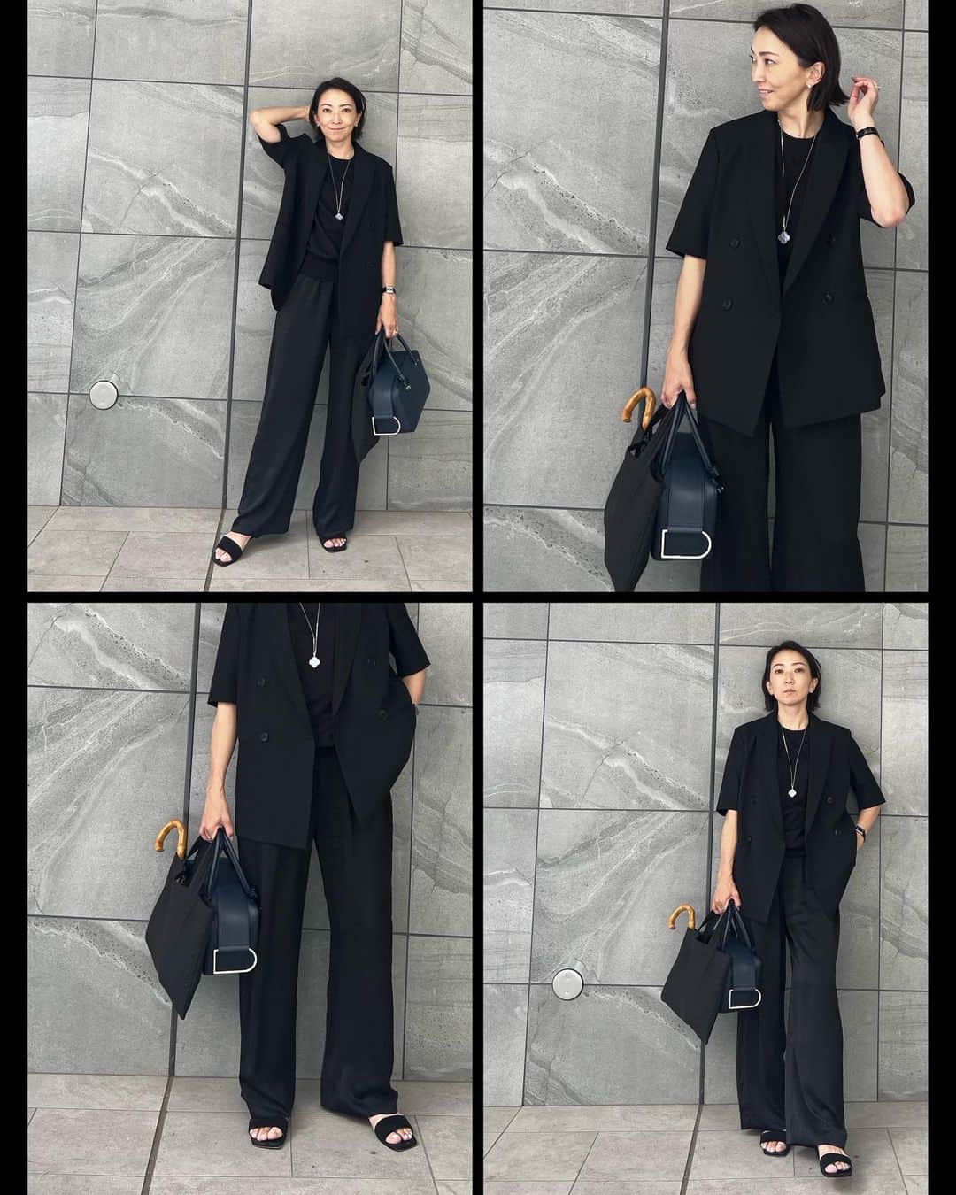 高橋志津奈のインスタグラム：「昨日は学校スタイル . #shizunascoordinate」