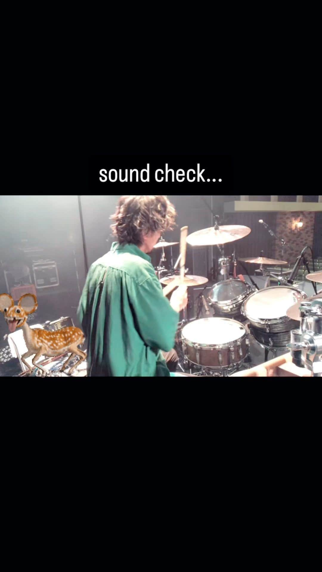 横山祐介のインスタグラム：「🥁2023.5.28🎥 Sound Check  #wacci #gretschdrums  #meinlcymbals  #promarksticks  #evansdrumheads  #drums #drummer #drumlife  #drumuniversity #drumstagram」