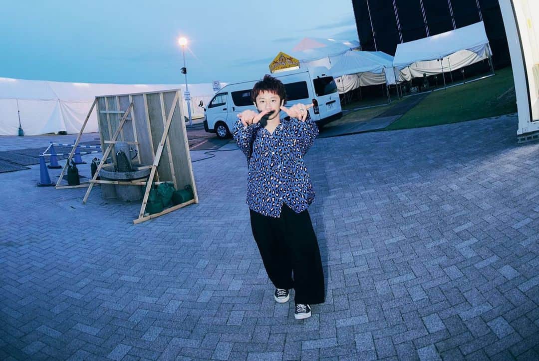 George のインスタグラム：「ASIAN KUNG-FU GENERATION  森、道、市場2023  Photo by @tetsuyayamakawa  #ASIANKUNGFUGENERATION #AKG #森道市場2023」