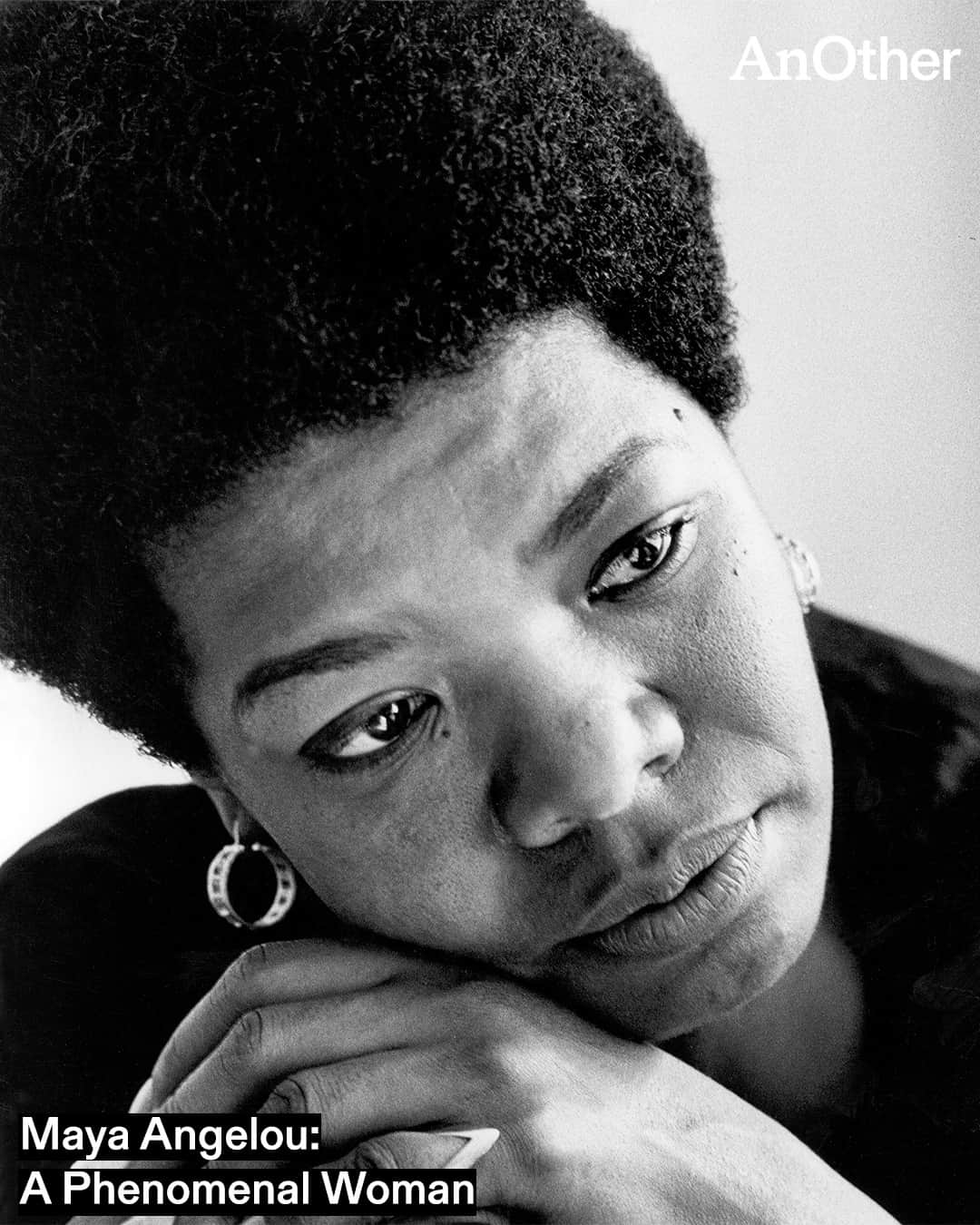 AnOther Magazineのインスタグラム：「As far as remarkable women go, Maya Angelou was truly exceptional. The inspirational author, poet and activist passed away #OnThisDay in 2014, putting a final full stop on her lifelong series of heroic memoirs, essays and poems that helped inspire a nation ❤️⁠ ⁠ Some of her most successful works included her debut, I Know Why the Caged Bird Sings and Mom & Me & Mom which details her fraught relationship with her indomitable mother. "My mother said I must always be intolerant of ignorance but understanding of illiteracy," she wrote. "That some people, unable to go to school, were more educated and more intelligent than college professors.” Read more about her life at the link in bio 📲⁠ ⁠ 📸 Courtesy of Getty」