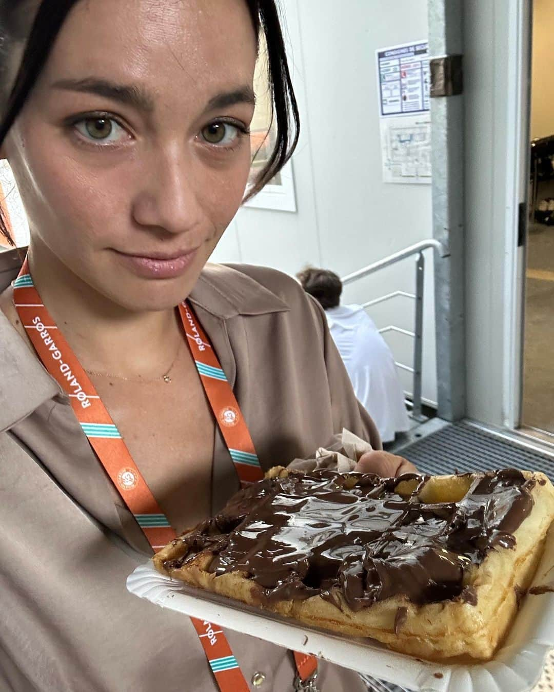 アリゼ・リムさんのインスタグラム写真 - (アリゼ・リムInstagram)「Day 1 @rolandgarros Focused Well, most of the time 🙃」5月29日 2時25分 - alizelim