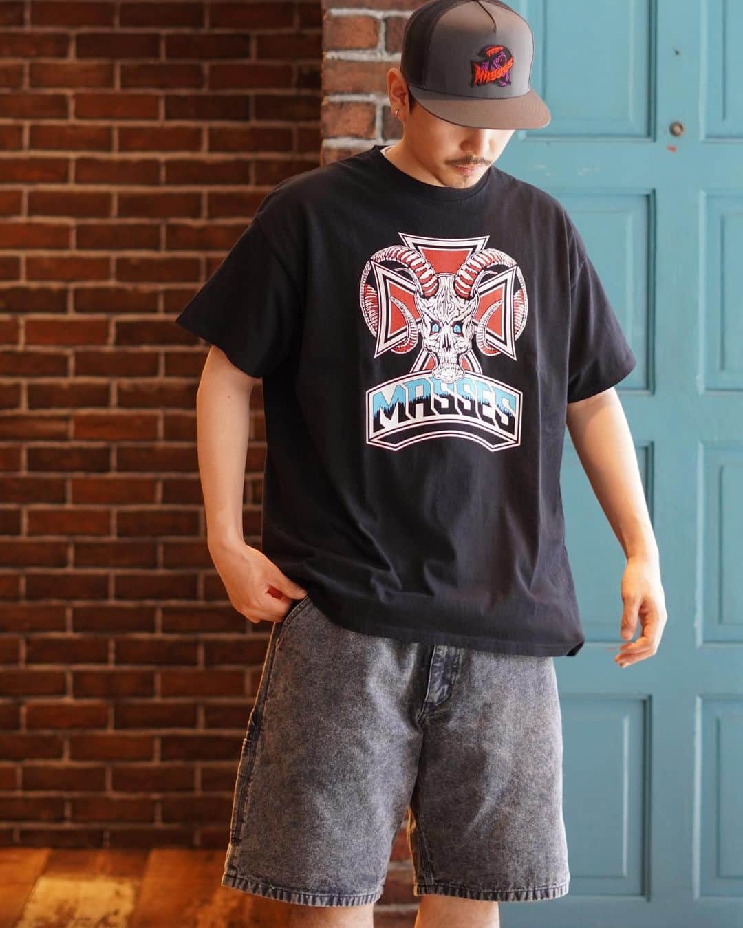 ARKのインスタグラム：「MASSES  T-SHIRT S/S HORN ¥8,800- (tax in)  #masses #masses_tokyo #arknets #ark #ark_utsunomiya @arknets_official」