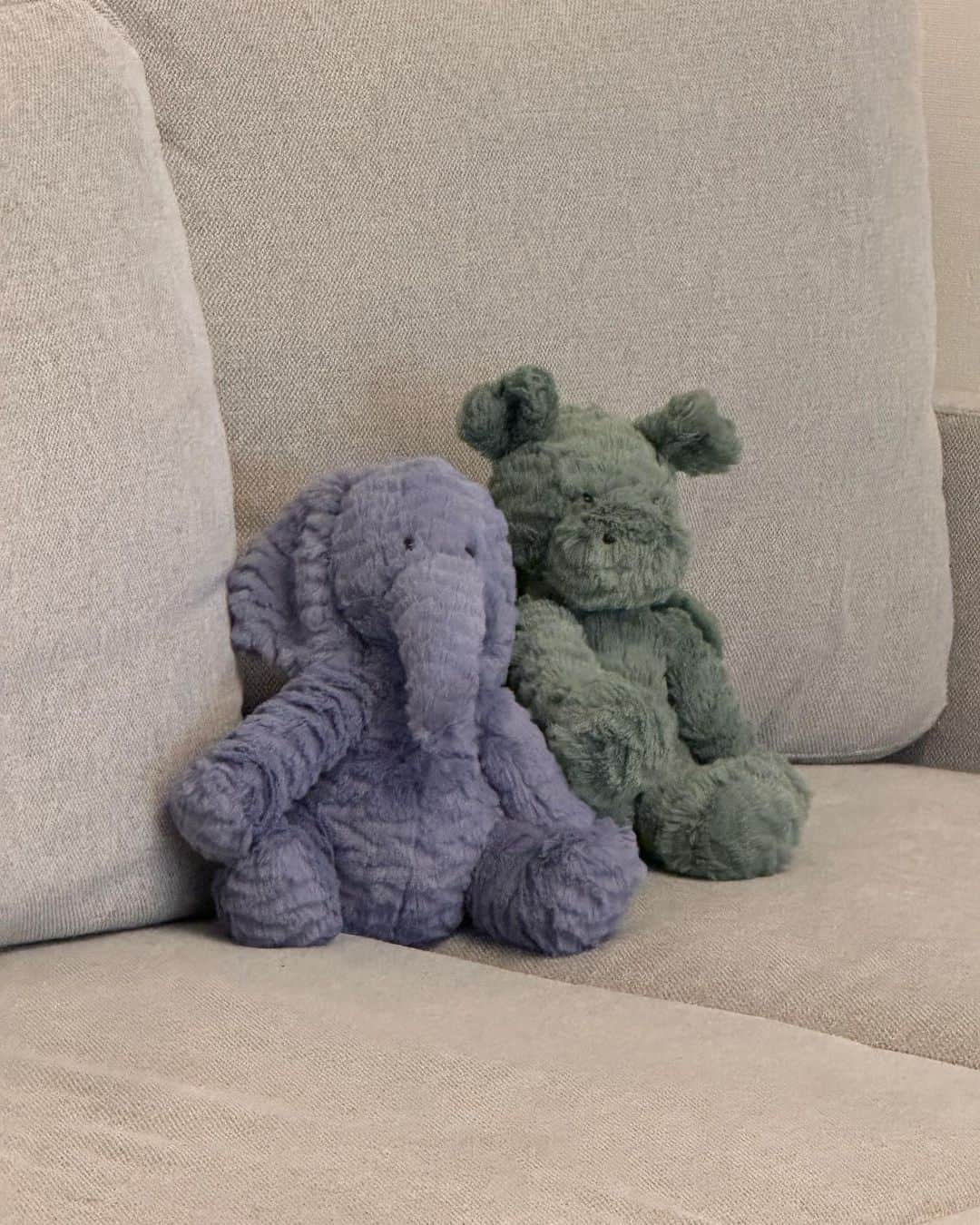 のインスタグラム：「トモダチ  #hamahiyogram #jellycat」