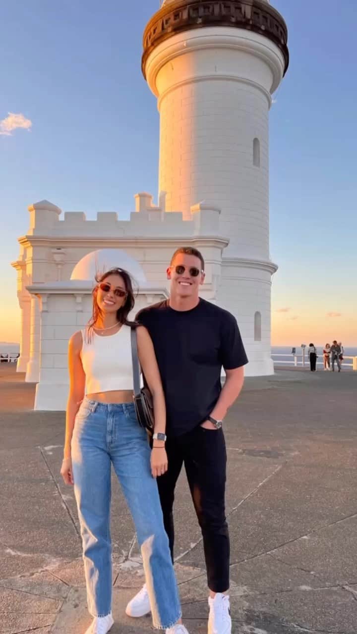 ジェイデン・ハドラーのインスタグラム：「Couples who cornhole together, stay together. Celebrating 1 year ❤️」