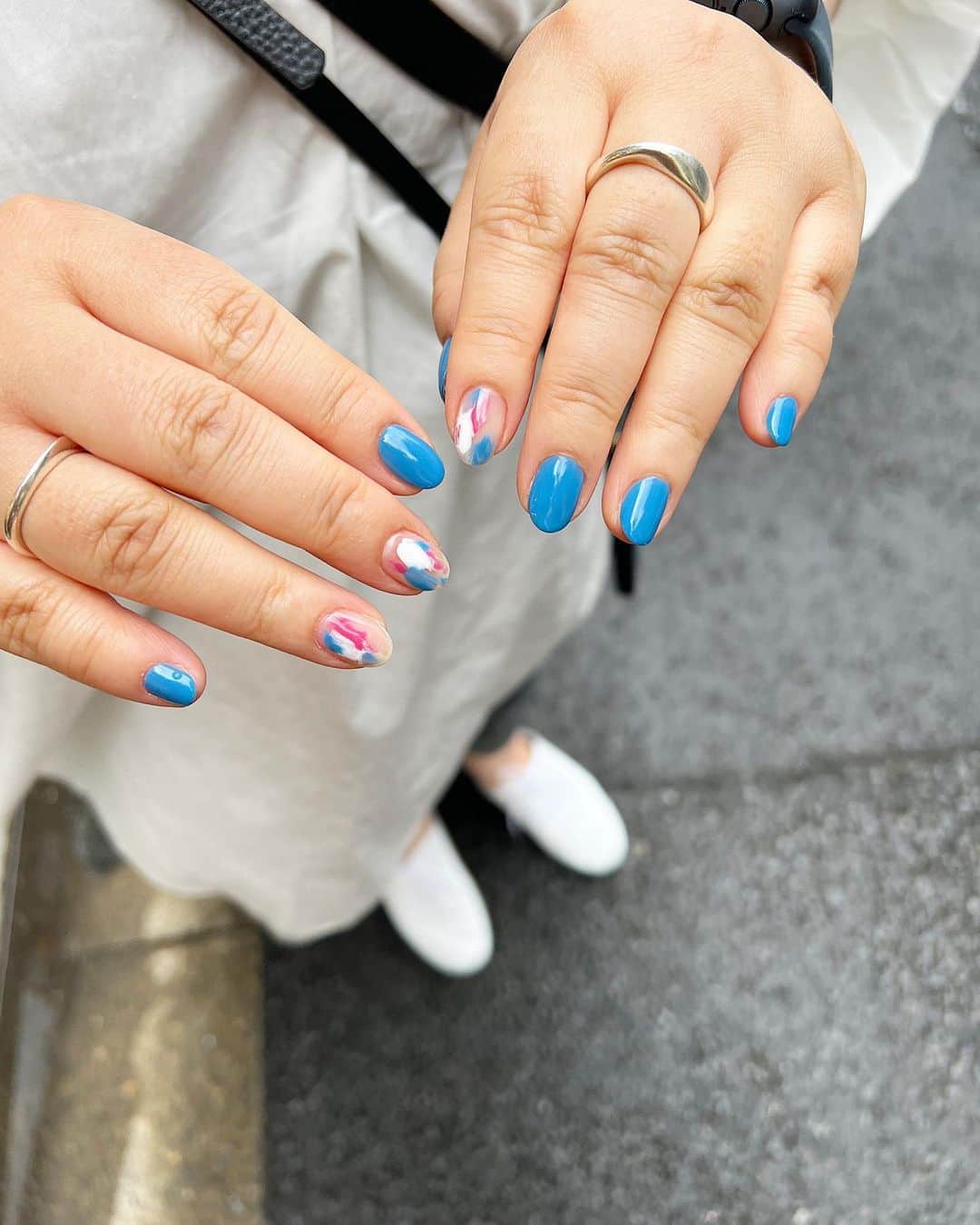 Kana Kobayashiさんのインスタグラム写真 - (Kana KobayashiInstagram)「#nails #paint #ネイル #ネイルアート #ネイルデザイン #東京ネイルサロン #nailsalonAnela」5月28日 19時12分 - anela_kana