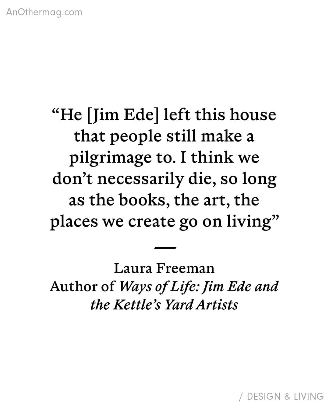 AnOther Magazineさんのインスタグラム写真 - (AnOther MagazineInstagram)「"Part of the reason the book is called Ways of Life is because it’s very hard to say what Jim [Ede] did or was," @laura_freeman_times_art tells @millyburroughs2.0. "He’s not an artist, he’s an author, but he’s also a collector and a curator, and also a lecturer. He made his own way of life."⁠ ⁠ Laura Freeman’s new book chronicles the remarkable life of Jim Ede, the founder of Kettle’s Yard in Cambridge, and explores the romance, struggle, passion and peculiarity of the late art collector’s life. At the link in bio, Milly Burroughs speaks to Freeman about telling his fascinating story 📲⁠ ⁠ 📸 Courtesy of @kettlesyard⁠ 1. Jim Ede at Kettle’s Yard⁠ 2. House cottages, upstairs, the Bechstein room. Photography by @paulallitt⁠ 3. House cottages, upstairs, the Dancer room⁠ 5. Jim Ede, with Bird Swallowing a Fish by Henri Gaudier-Brzeska⁠ 6. House extension, downstairs Showing Italo Valenti’s collages (1964) and Lucie Rie’s bowl ‘The Wave’ (1971)」5月28日 19時45分 - anothermagazine