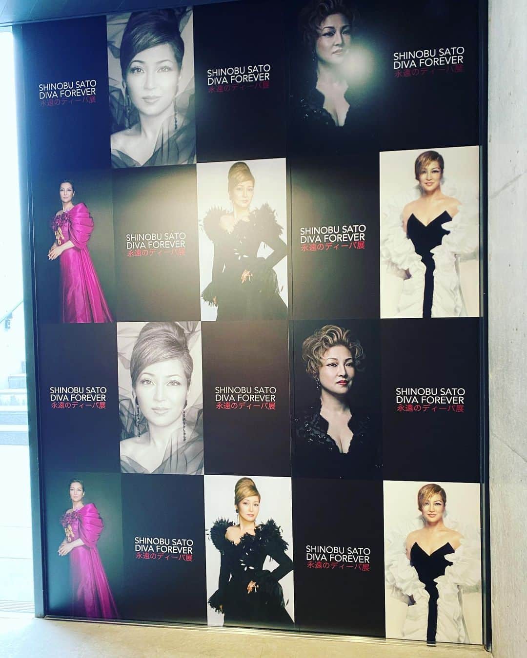 勝恵子のインスタグラム：「『SHINOBU SATO DIVA FOREVER 永遠のディーバ展』  佐藤しのぶさんの個人コレクション、森英恵さんのハナエ・モリ・パリ・オートクチュールから選りすぐりのステージ衣装を、拝見しました。  2日間だけのなんとも贅沢な個展。  制作された皆様の愛が感じられる素敵な空間にうっとり。  日本が世界に誇る偉大な女性の素晴らしい軌跡を堪能しました。  主催 されたのは、お嬢様の佐藤 かれんさん。  クリエイティブ・プロデュース は、 水島裕作 さん。@yusaku_mizushima  素敵な時間をありがとうございました✨✨💓  #永遠のディーバ展  #shinobusatodivaforever  #shinobusato」