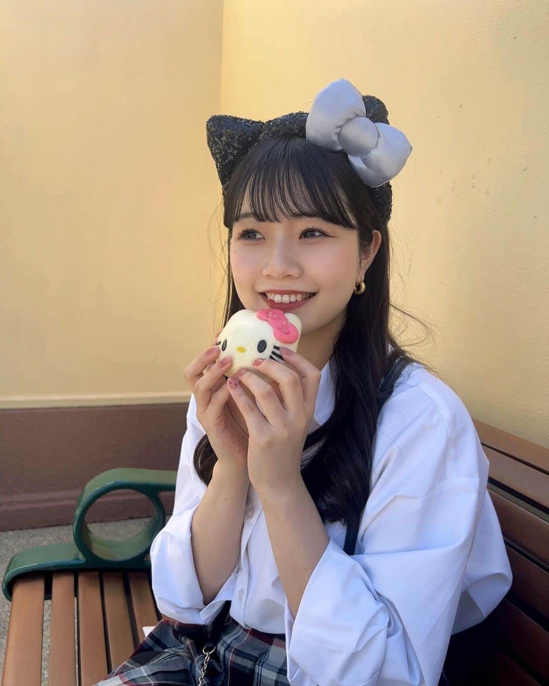 miyuのインスタグラム：「USJに行ってきたよ〜🐈‍⬛♡」