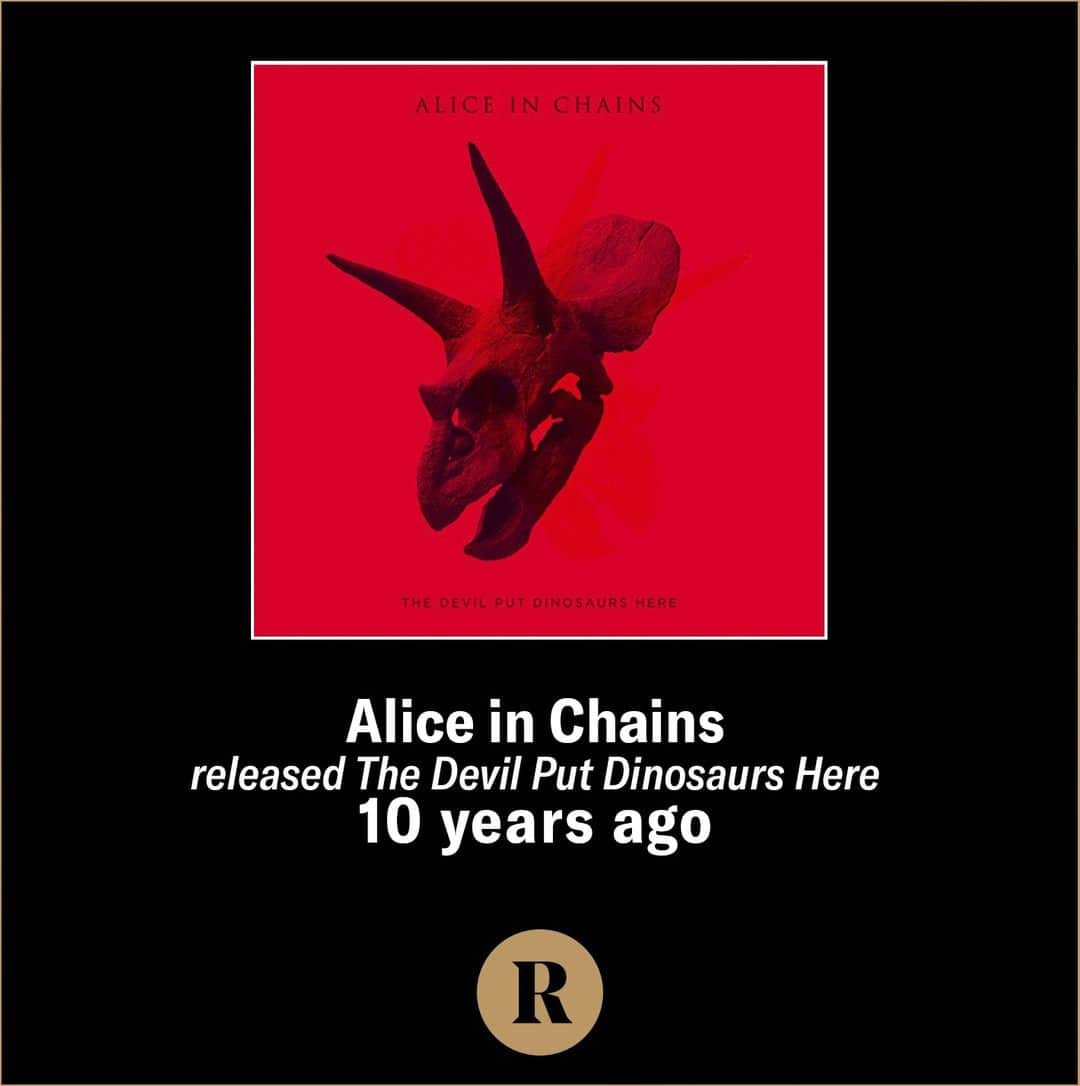 Revolverのインスタグラム：「⚡ Alice in Chains released 'The Devil Put Dinosaurs Here' on this day in 2013. ⁠ ⁠ 🎧 Where do you rank it in their discography?」