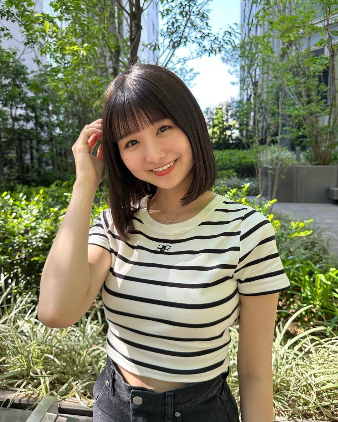 倉沢しえりさんのインスタグラム写真 - (倉沢しえりInstagram)「🍃 半袖の季節になってきたね〜！！」5月28日 21時13分 - shieri.kurasawa.official