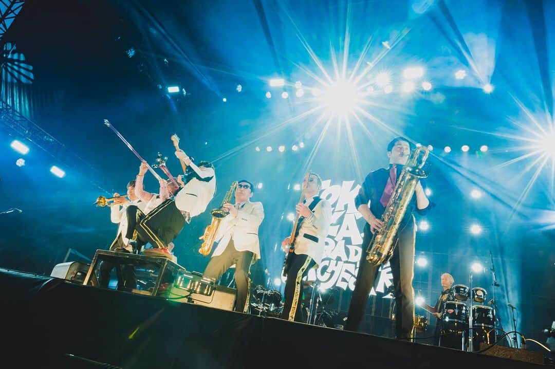 GREENROOM FESTIVALのインスタグラム：「GREENROOM FESTIVAL'23🌴 東京スカパラダイスオーケストラ  GREENROOM FESTIVAL’23 横浜赤レンガ倉庫 2023年5月27日(土)・28日(日) https://greenroom.jp #greenroomfestival」