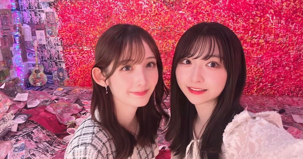 のインスタグラム：「りんかちゃんと💗🫶🏻🫶🏻  #04 #좋아요 #팔로우 #셀카 #셀스타그램」