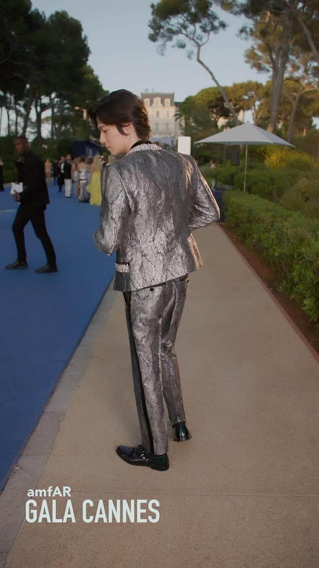 髙石リエムのインスタグラム：「amFAR Gala Cannes 2023🕊️  #amfar #hotelducapedenroc  @chopard @dolcegabbana  #chopard #dolcegabbana  #カンヌ国際映画祭 #amfargala」