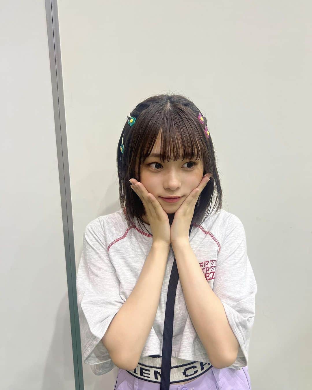 河本景のインスタグラム：「SPINNSさんステージのも載せさせて〜！！🤍💖 写真たくさん！！！！ 幼くなった？？とたくさん聞かれました笑  #TGCteen #tgcteen一関  #SPINNS」