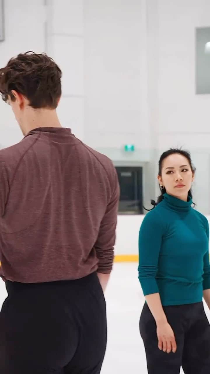 ティモシー・コレトのインスタグラム：「2023/24 Free Dance Choreography @romain.Haguenauer  “Loving You” by Barbra Streisand and Patrick Wilson (from Passion by Stephen Sondheim)  “Love Grows” Orchestral Arrangement by Nobuo Uematsu (from Final Fantasy VIII) 🎥 @oniceperspectives   #figureskating #iceskating #icedance」