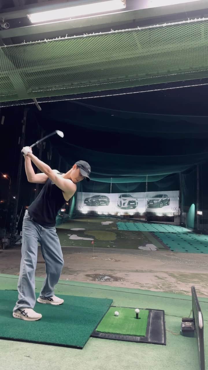 のインスタグラム：「論音效的重要性😆🏌🏻‍♂️ #golf」