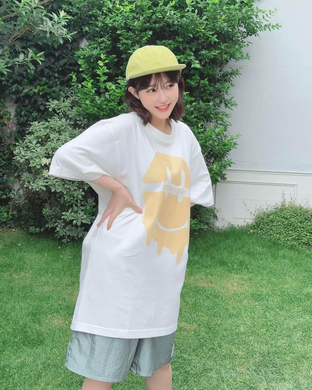 田中美久さんのインスタグラム写真 - (田中美久Instagram)「キャップかわち💚」5月29日 12時10分 - mikumonmon_48