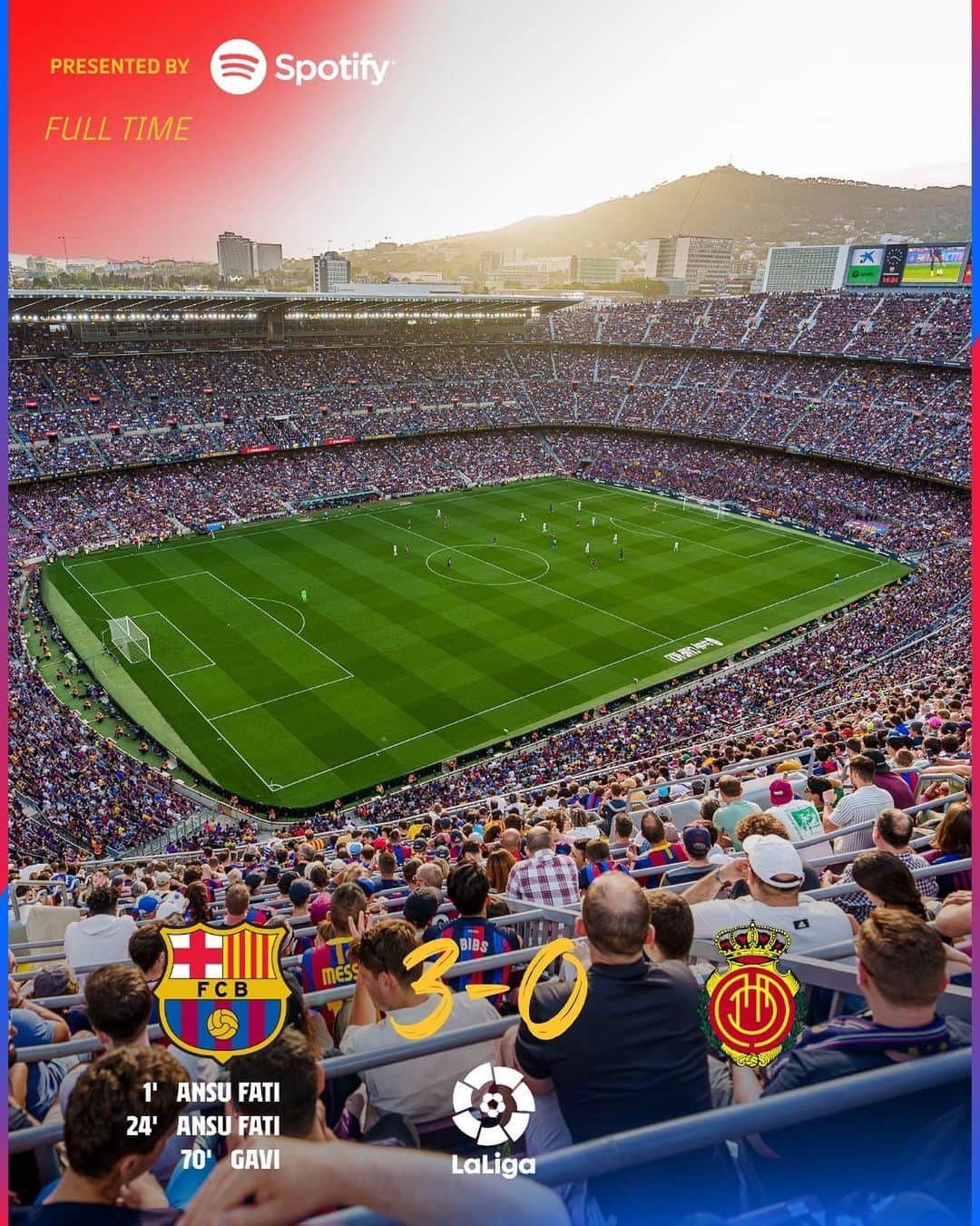 FCバルセロナさんのインスタグラム写真 - (FCバルセロナInstagram)「LAST FULL TIME HERE, CULERS ❤️」5月29日 3時54分 - fcbarcelona