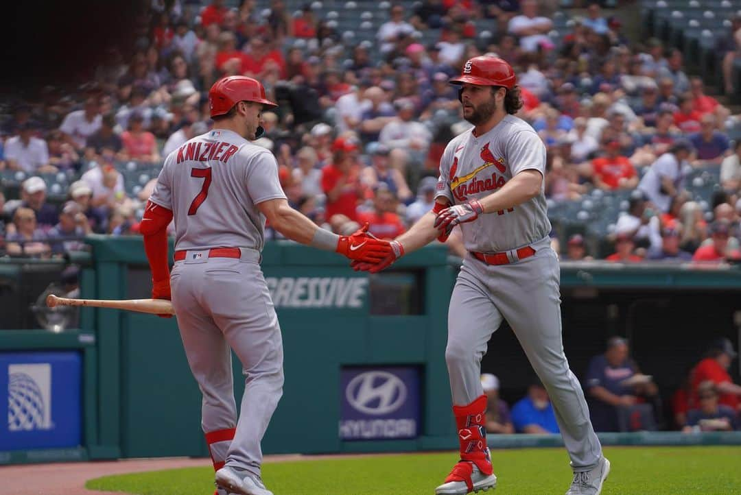 セントルイス・カージナルスさんのインスタグラム写真 - (セントルイス・カージナルスInstagram)「The booming bats of the Birds!  Burly, Knizner, and Goldy combine for a three-homer inning!」5月29日 4時00分 - cardinals