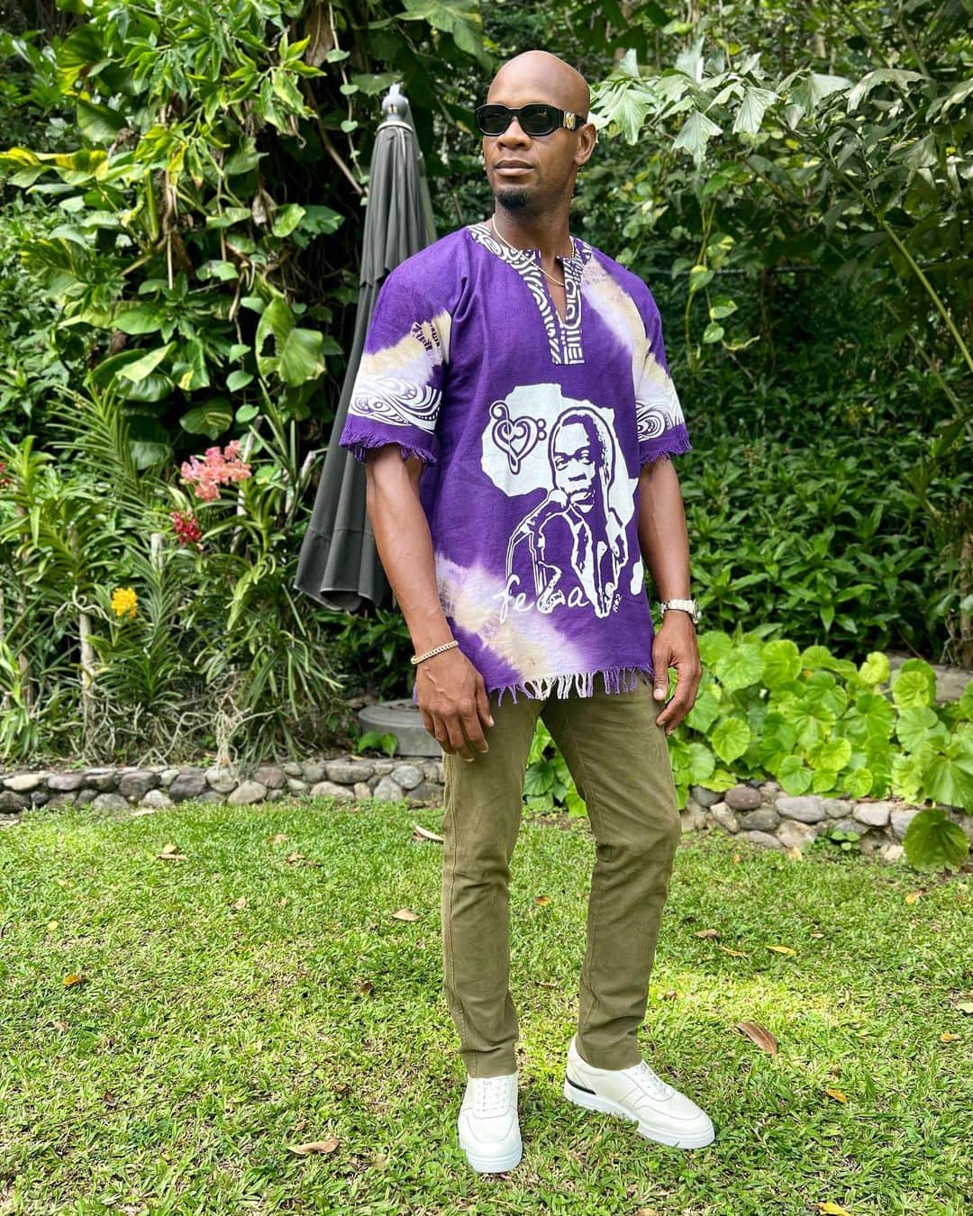 アサファ・パウエルのインスタグラム：「#africanfashion」