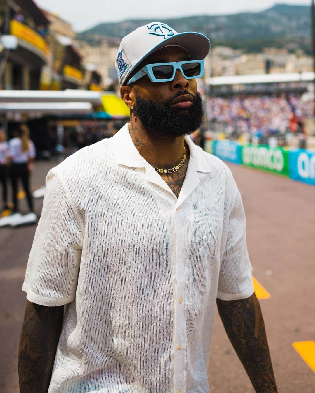 NFLさんのインスタグラム写真 - (NFLInstagram)「@obj always pulls up in style no matter what 🏎️ @f1」5月29日 5時39分 - nfl