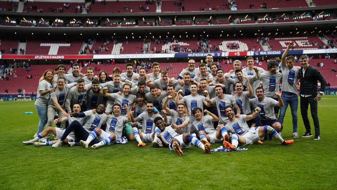 アシエル・イジャラメンディのインスタグラム：「WE ARE CHAMPIONS LEAGUE 💙💙💙💙」