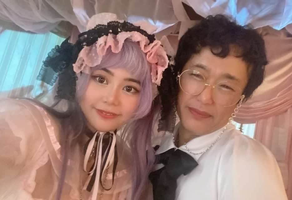 双木昭夫のインスタグラム：「私が尊敬する才能とセンスと努力のクリエイター Omiomiちゃんと💖」