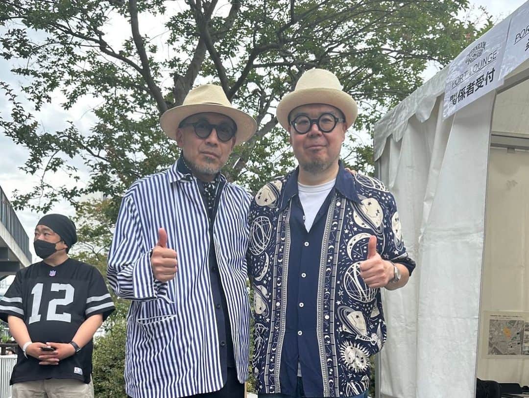 田中知之さんのインスタグラム写真 - (田中知之Instagram)「GREENROOM FESTIVAL やっぱり良いフェスだなぁ。楽屋で会いたかった人達にも一斉に会えた。」5月29日 7時09分 - tomoyukitanaka