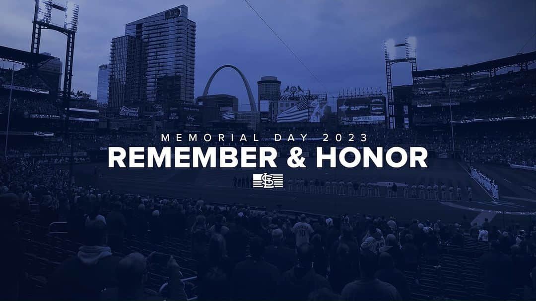 セントルイス・カージナルスのインスタグラム：「As Memorial Day approaches, we remember all of those who gave the ultimate sacrifice while serving our country.   A message from Brendan Donovan:」