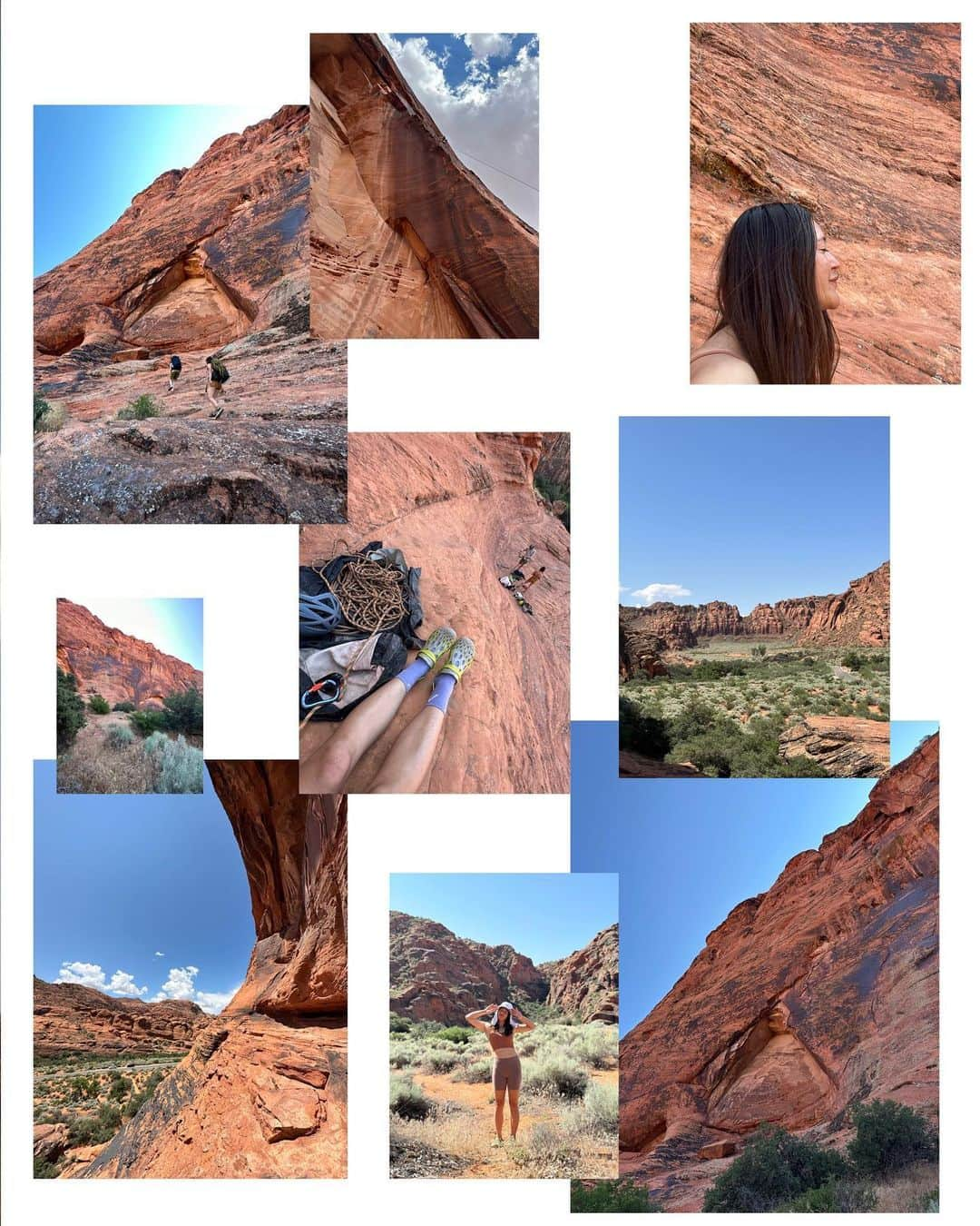 松島エミさんのインスタグラム写真 - (松島エミInstagram)「🖤 Utah  Thx for the snaps @toshikoshek and the belays @markfain   Loved our planned but mega spontaneous trip😂  . . #utah#utahclimbing#climbing#climbinggirls#mountaingirls#sportclimbing#roadtrip#optoutside#outdoorsy#クライミング#クライミング女子」5月29日 9時00分 - emimatsushima