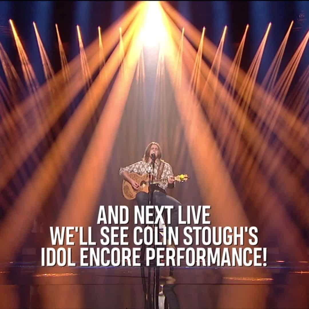 American Idolのインスタグラム：「Watch @colinstough's @AmericanIdol Encore performance on @LiveKellyandMark tomorrow! #LiveIdolEncore」