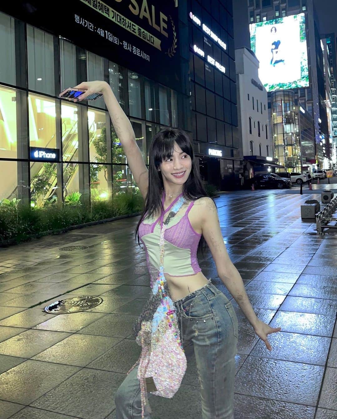 ナナ さんのインスタグラム写真 - (ナナ Instagram)「🌸🎀☔️이 비가 그치면」6月27日 15時30分 - jin_a_nana