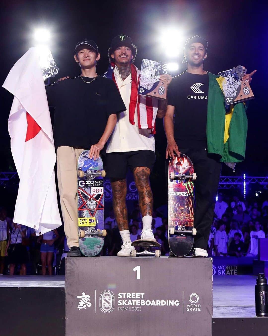 The Berricsさんのインスタグラム写真 - (The BerricsInstagram)「The WST Street Skateboarding Rome 2023 Finals went down this past weekend! The story of the century is the WST Rome returning champ @nyjah taking the gold once again after blowing out his ACL and having career-ending surgery not long ago.   While Nyjah takes the top honors in Men’s Street Skateboarding, it was the 14 year old Japanese @liz_akama who brought home the gold for Women’s Street Skateboarding. Liz barely nudged out 2nd place finisher @chlo_the_flo on her last attempt, with @yumeka_oda_1030 taking 3rd.   But don’t take our word for it…. Hit the link 🔗 in bio to watch the full replay of the WST Street Skateboarding Rome 2023 contest now showing on TheBerrics.com 📺 #skateboardingisfun #berrics   🎥 : @peacocksk8 @amrit @alan_hannon   📸 : @davide_biondani」6月27日 6時38分 - berrics