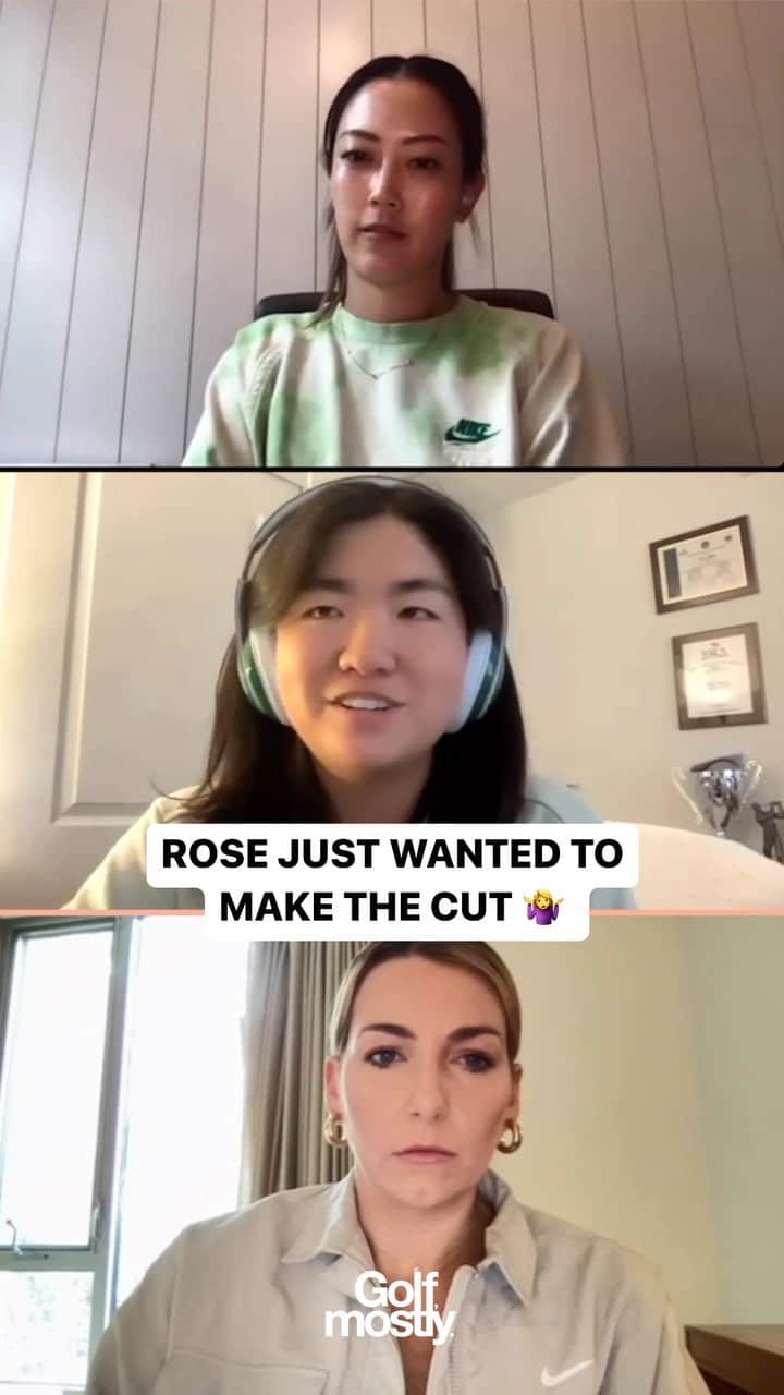 のインスタグラム：「Going into @mizuholpga, it’s safe to say Rose had a lot going on.  Spoiler alert: she won anyway. 💪」