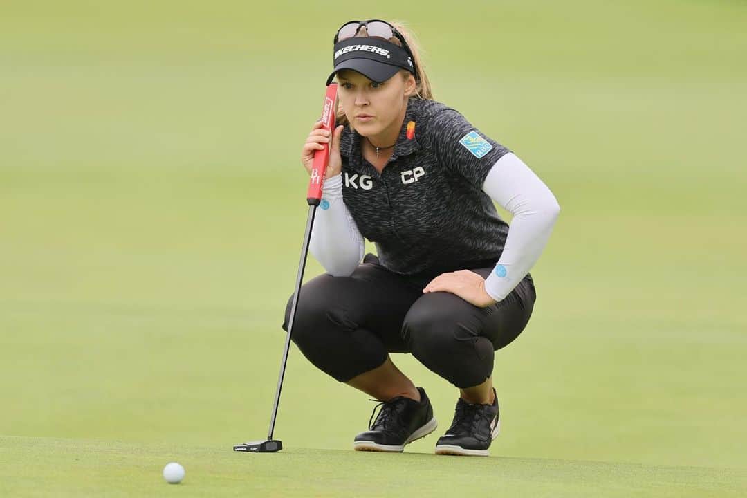 のインスタグラム：「Tied 15th at the 2nd Major of the year! Always love playing @kpmgwomenspga ! Solid finish to a 5 week stretch. 👍🏻⛳️ #MajorChampionship #PastChampion」
